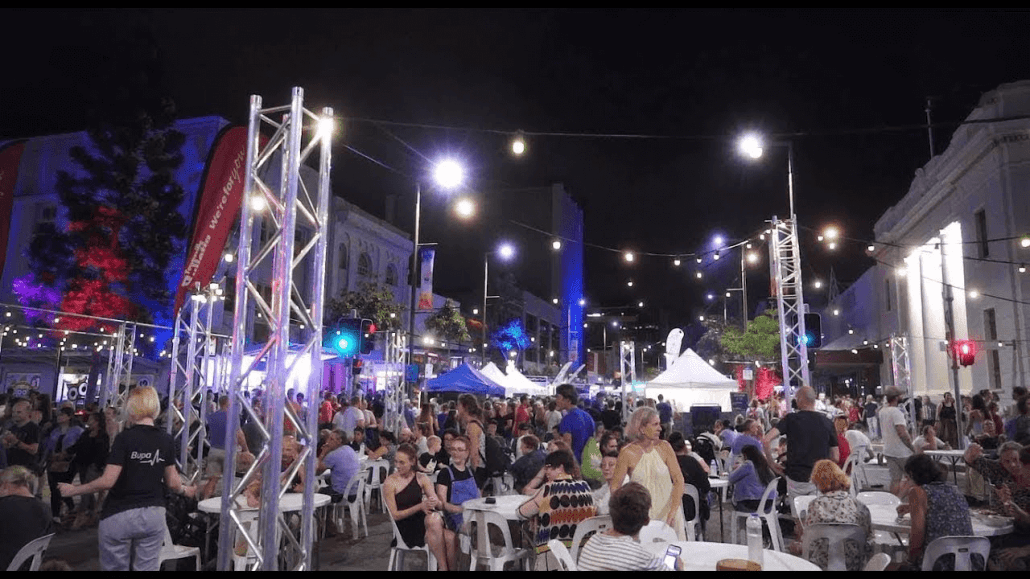 Flinders St Townsville during Townsville Eats
